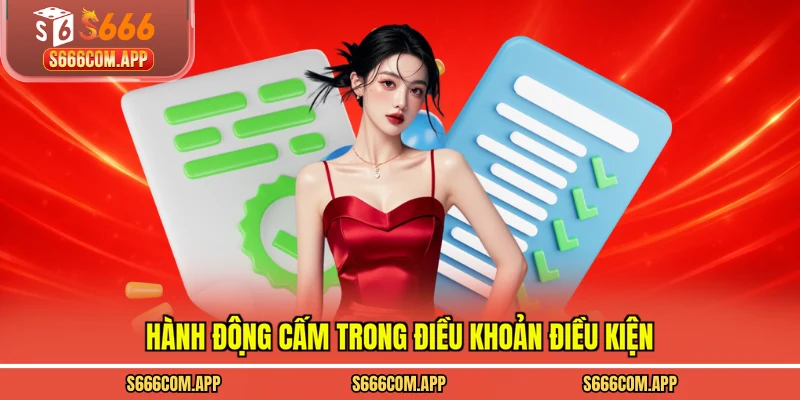 Hành động cấm trong điều khoản điều kiện